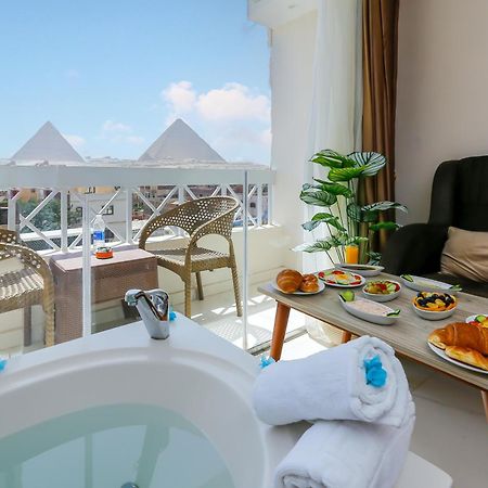 Horizon Pyramid View Inn Kafret el-Gabal Екстериор снимка