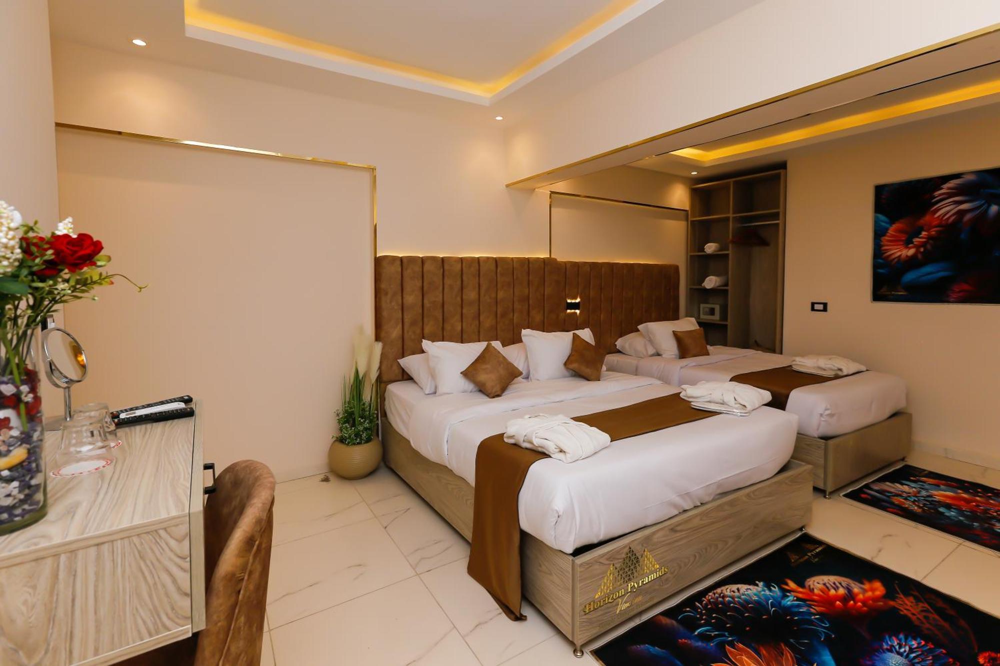 Horizon Pyramid View Inn Kafret el-Gabal Екстериор снимка