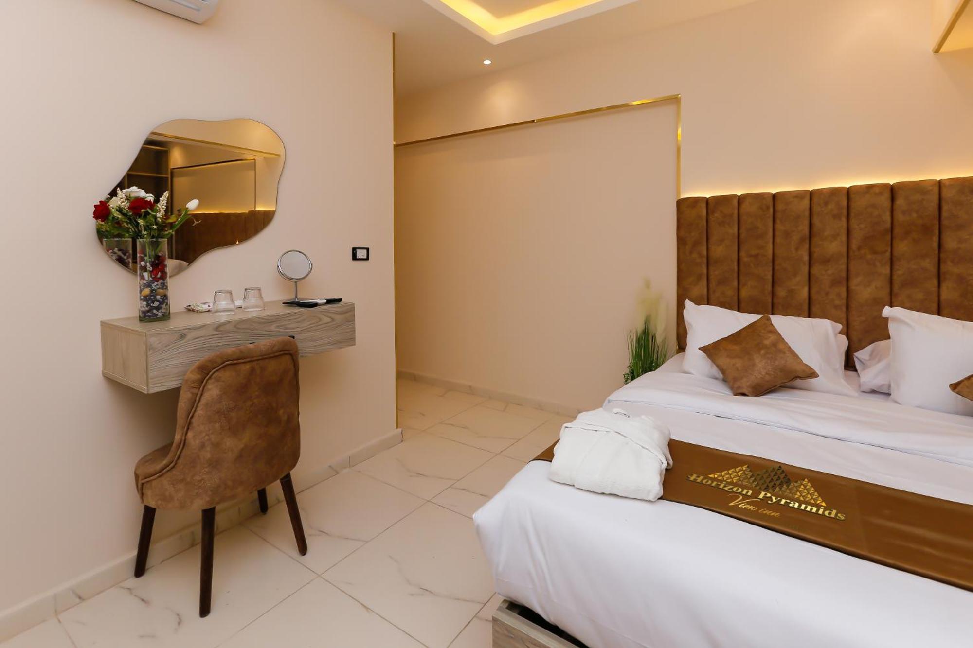 Horizon Pyramid View Inn Kafret el-Gabal Екстериор снимка