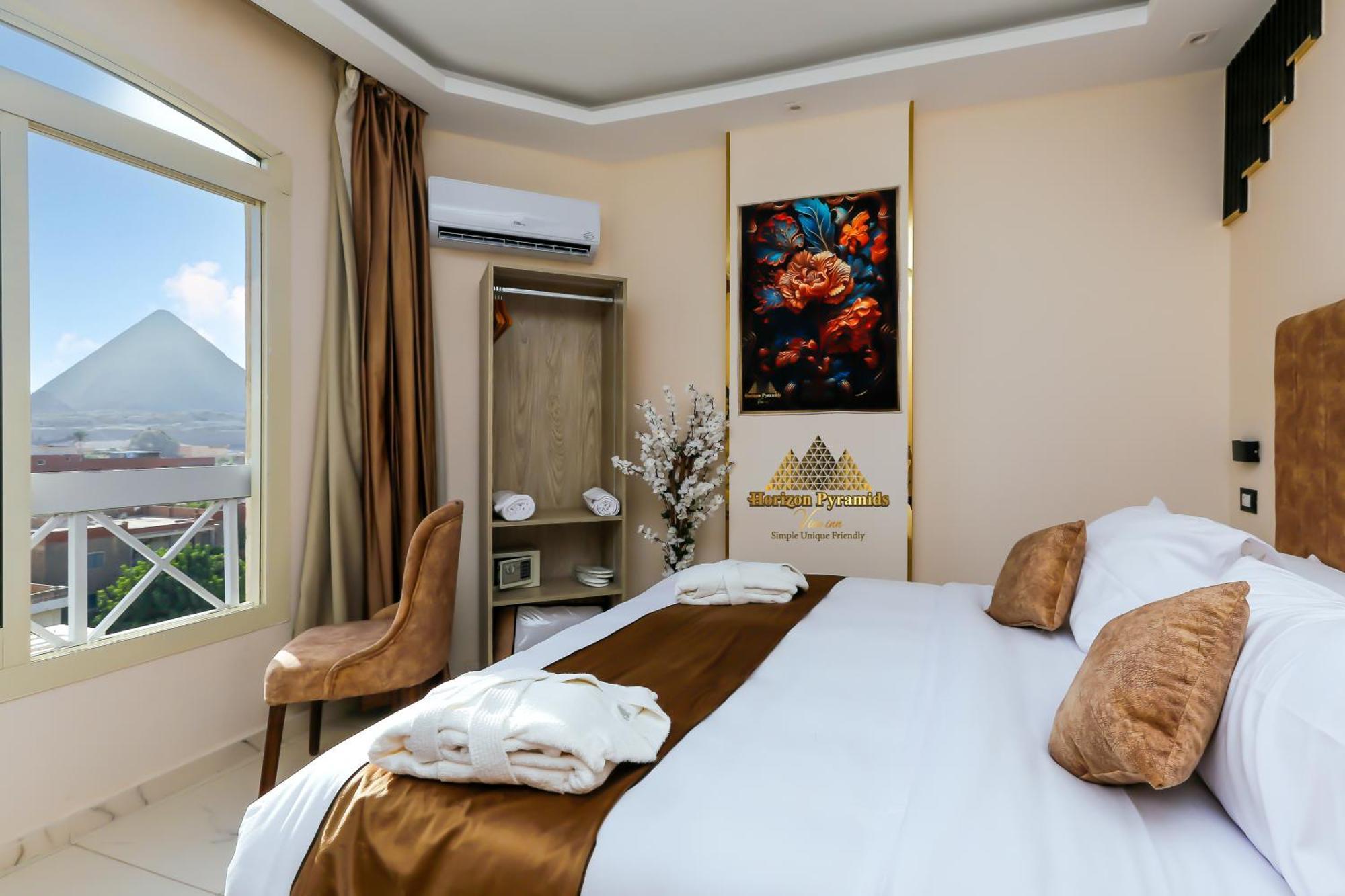 Horizon Pyramid View Inn Kafret el-Gabal Екстериор снимка