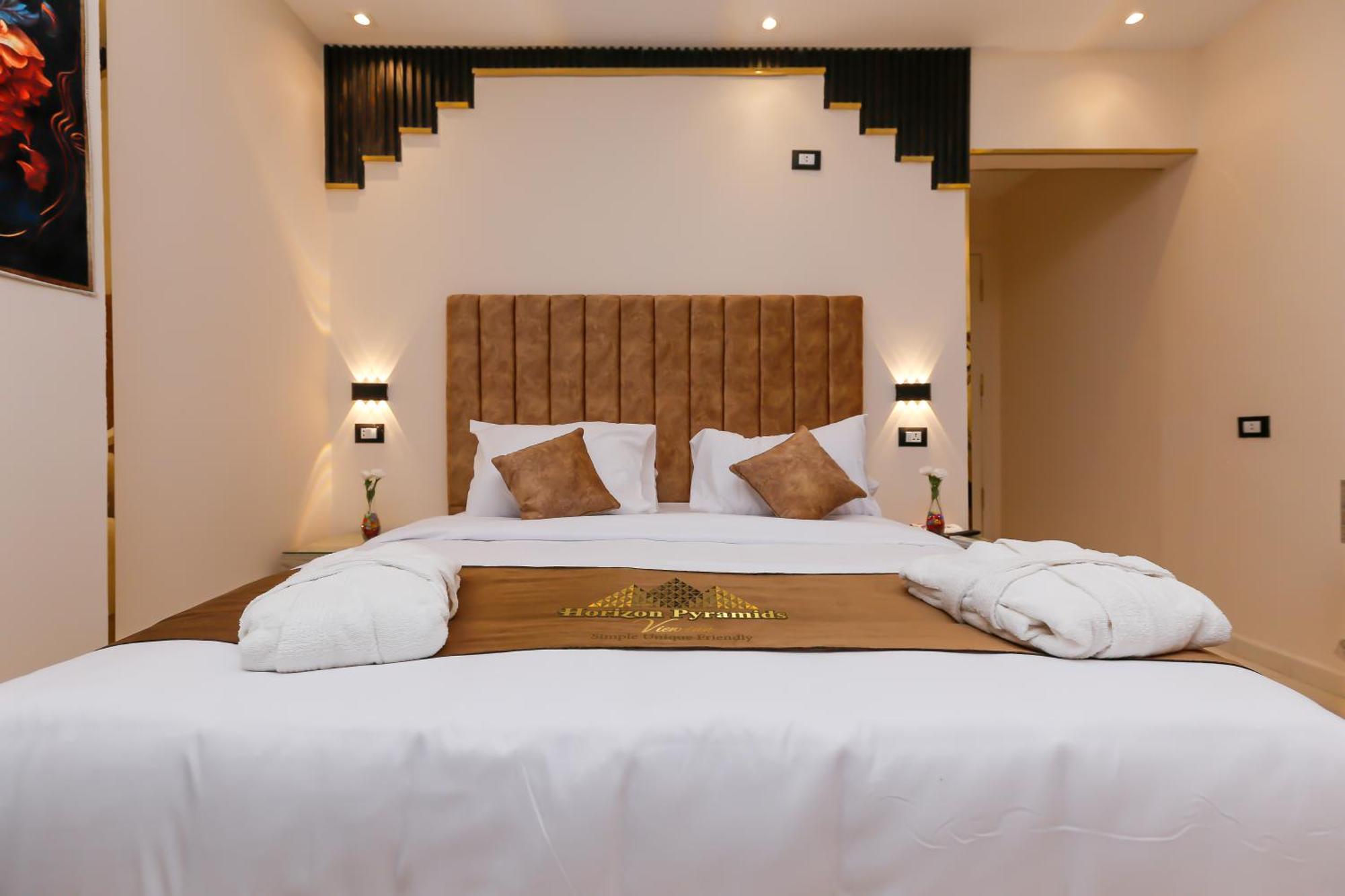 Horizon Pyramid View Inn Kafret el-Gabal Екстериор снимка