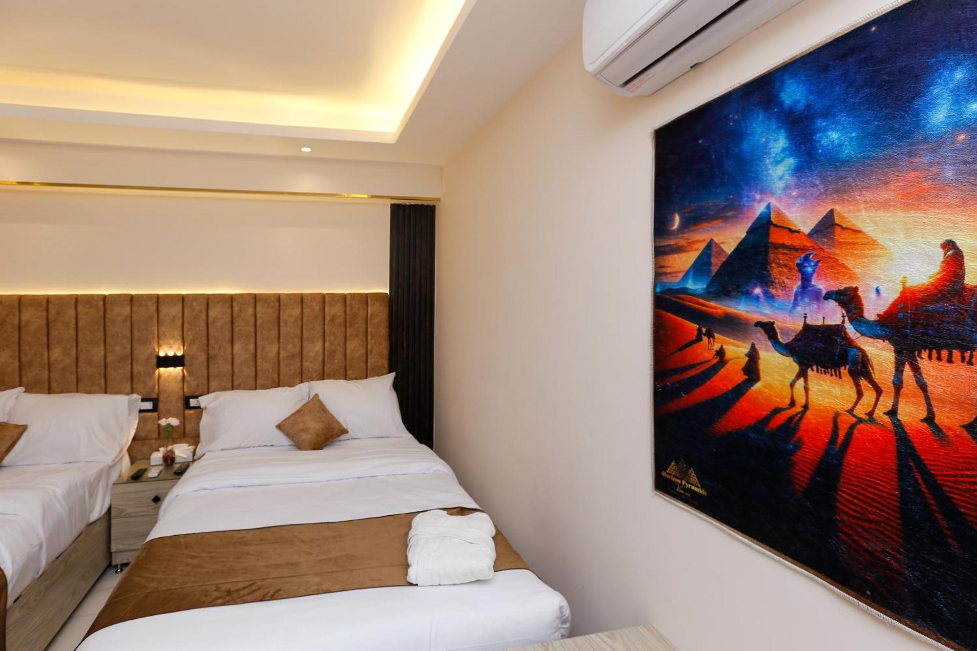 Horizon Pyramid View Inn Kafret el-Gabal Екстериор снимка