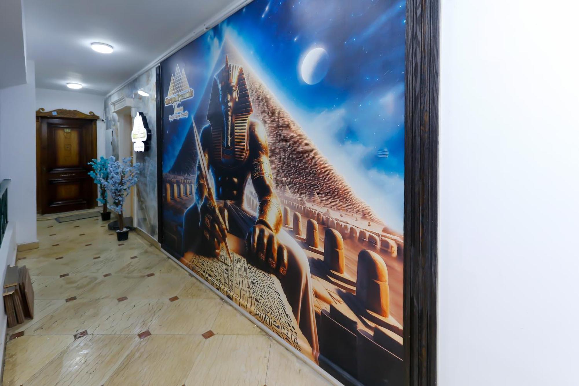 Horizon Pyramid View Inn Kafret el-Gabal Екстериор снимка